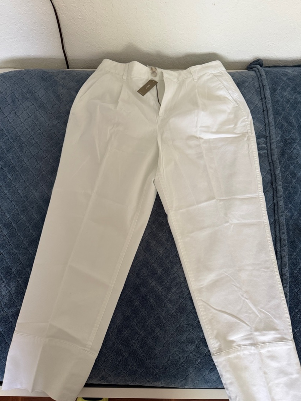 J. Crew White Cropped Women's Pants